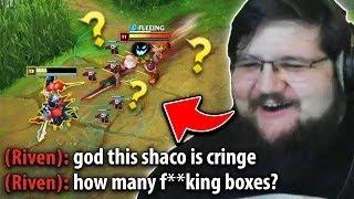 THIS TRYHARD RIVEN FALLS FOR THE PINK WARD MIND GAMES!