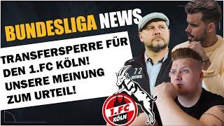 TRANSFERSPERRE für den 1.FC KÖLN! / Unsere Meinung zum URTEIL!