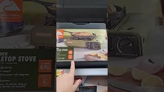 New Overlanding Butane Griddle by Ozark Trail from Walmart #overlanding