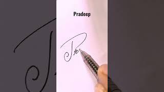 Pradeep Signature ideas|| HN Creations || #viral #art #hncreation #draw #signature