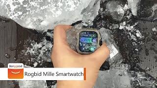 Rogbid Mille Rugged Smart Watch IP69K Waterproof Outdoor Fitness Tracker - Shop on Banggood