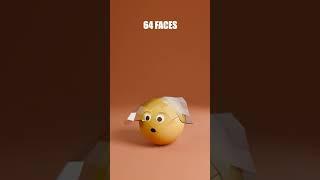 Cloth Simulation from 1 Face to 4096 Faces #3d #blender3danimation #animation #3dart #blender3d