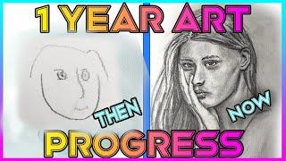 Art Progression in 1 Year: Rediscovering my Love to Draw