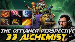 33 Alchemist The Offlaner - Dota 2 Gameplay 7.35D Patch