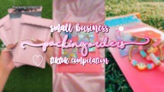 small business packing orders tiktok compilation || QueenBeadsByLilly