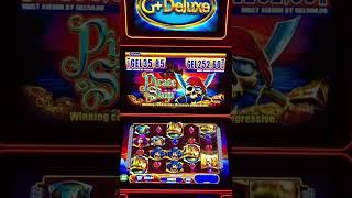 PIRATE SHIP slot game Won bonus 15 free spin games, on real slot machine play action