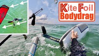 How to Bodydrag with a Hydrofoil? Kitesurfing