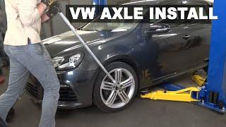 2012 Volkswagen Golf R CV Axle Installation | MK6 / Front Left