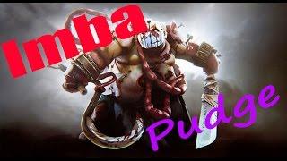 dota 2 imba Pudge Самый косой Пудж в мире