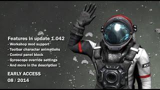 Space Engineers - Workshop modding integration, character animations, gyro override