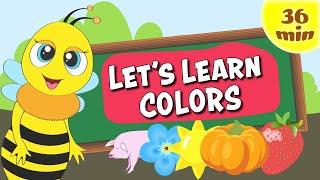 Learn Colors for Kids | Fun & Easy 3-Lesson Compilation 