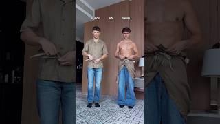 Skinny Vs baggy jeans  outfits ideas fashion yes or no #youtubeshorts #shotsvideo #menfashion