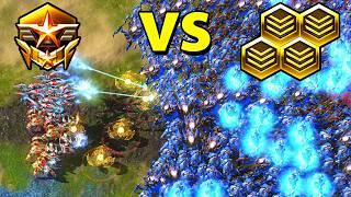 1 Protoss Pro Player vs 4 Gold Players (WORLD RECORD)