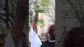 POV: Random Strangers Give 6’7 Youtuber A High Five!  #shorts