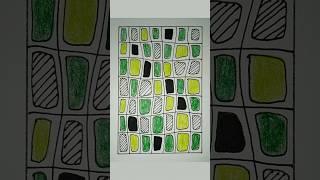 calm your mind by drawing easy patterns // 128 #meditativedrawing #mindfulness #satisfying