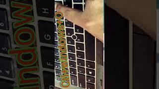 Shortcut Keys to Open On-screen & Touch Keyboard in Windows Laptop #shorts #youtube