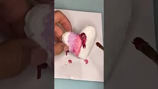 Papier-mache valentines [DIY] #short#shorts