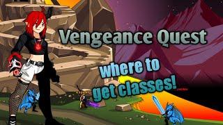 AQW Private Server - VengeanceQuest ( where to get classes & items) 2022