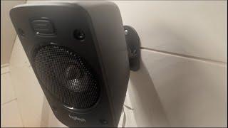 How to Mount the Logitech z906 Speakers on your Wall