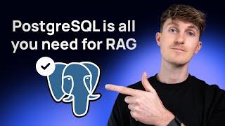 Build high-performance RAG using just PostgreSQL (Full Tutorial)