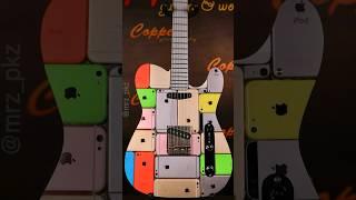 Not like other guitar out of 107 real iphones  NOTCOIN version  #notcoin #notart #artmayer #apple