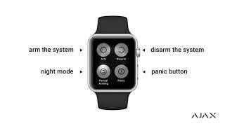 How to use Ajax app on Apple Watch