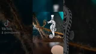 Seahorse pendant in sterling silver # sealife#seahorse#underwater#saltlife#silver#jewelry