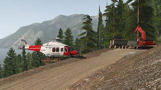 Rescue Helicopter | Confined Area Landing Practice | X-Plane 11 | ORBX Quatum River Airport | AW-139