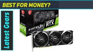 MSI GeForce RTX 3060 Ti Ventus 3X 8G OC LHR Gaming Graphics Card - Unleash Your Gaming