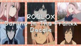 ~ || ROBLOX || Darling In the Franxx decal codes "bloxburg, royale high, f3x/btools || ~