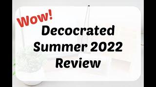 Summer 2022 Decocrated Home Decor Review + Coupon