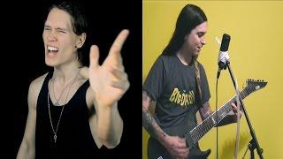 BON JOVI - LIVIN' ON A PRAYER (Metal Cover by PelleK, 331Erock & Cole Rolland)