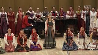 Что за месяц ясный - Народный хор РАМ им.Гнесиных / What the clear moon - Gnesins Academy Folk Choir