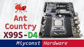  Ant Country X99S-D4 – motherboard review