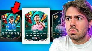 NEYMAR 88 DE BONÉ E MESSI 90 CHEGARAM E EU CONSEGUI UM DELES!!! FUT DRAFT FC 25