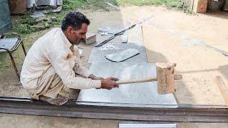 Talented Craftsman Making Metal Coffer by Using Amazing Skills