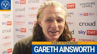 POST-STEVENAGE | Gareth Ainsworth