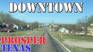 Prosper - Texas - 4K Downtown Drive