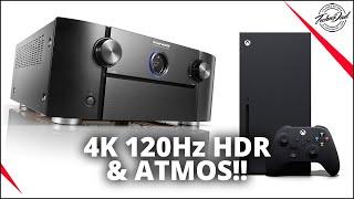 How to Setup Xbox Series X with LG OLED and AVR | 4K120Hz eARC Workaround C9 CX Denon & Marantz