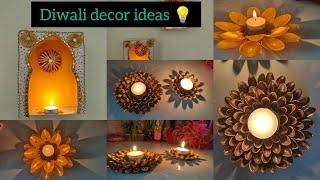 Diy Diwali Decoration ideas//3 easy Diwali Home decor ideas//Diwali craft ideas #diy #diwali