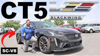 2023 Cadillac CT5-V Blackwing: It Has A Supercharged V8!