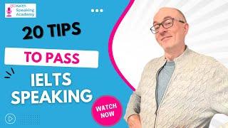 20 Tips for IELTS Speaking: All you need to know!