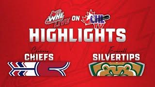 Spokane Chiefs at Everett Silvertips 2/1 | WHL Highlights 2024-25