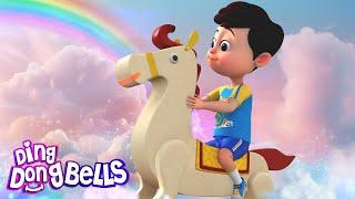 लकड़ी की काठी | Lakdi ki kathi v2 | Popular Hindi Children Songs |Animated Songs by Ding Dong Bells