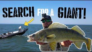 AGGRESSIVE Jigging for GIANT Walleyes on MASSIVE LAKE!
