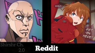 ANIME vs REDDIT (The Rock Reaction Meme) part 6