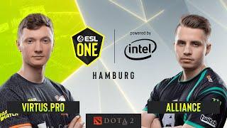 Dota2 - Alliance vs. Virtus.pro - Game 2 - Lowerbracket - ESL One Hamburg 2019