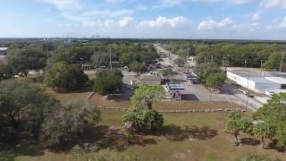 Tampa Bypass Canal 4k Aerial View