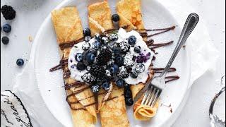 How to make crepes in 1 minute