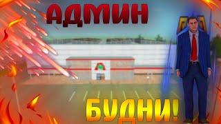 ПРОСТЫЕ АДМИН БУДНИ! БУДНИ АДМИНА 3 УРОВНЯ! (RADMIR RP l CRMP)